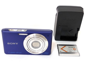 ソニー SONY Cyber-shot DSC-W610 ブルー Sony Cyber-shot DSC-W610 Blue 14.1MP Camera 4.0x Optical Zoom w