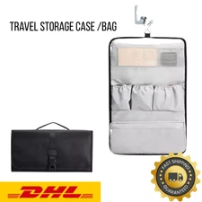 Hanging Travel Storage Case Organizer Bag for Airwrap Hair Dryer Curling Iron PU