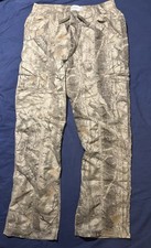 NEW W/OUT TAGS ABERCROMBIE BOYS SZ 17/18 CAMO NYLON BAGGY PULL ON CARGO PANTS