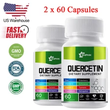 Quercetin Ultra Strength 1000mg - Natural Immune Support Plant Based Supplement