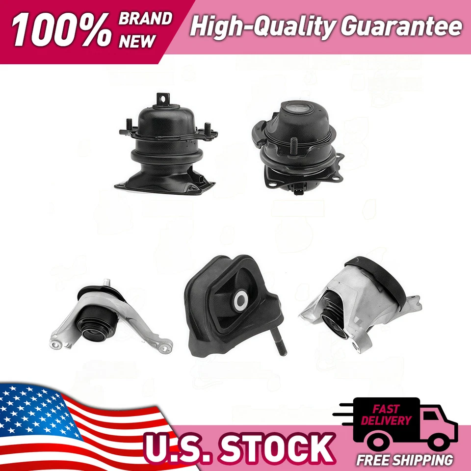 Kit de montaje de motor para Acura RDX 2013 2014 2015 2016 2017 2018 3,5 L V6 Foto 4 de 4