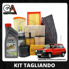 Kit Tagliando Fiat Panda Uno Tipo Lancia Y10 Motori Fire i.e Olio 10W40