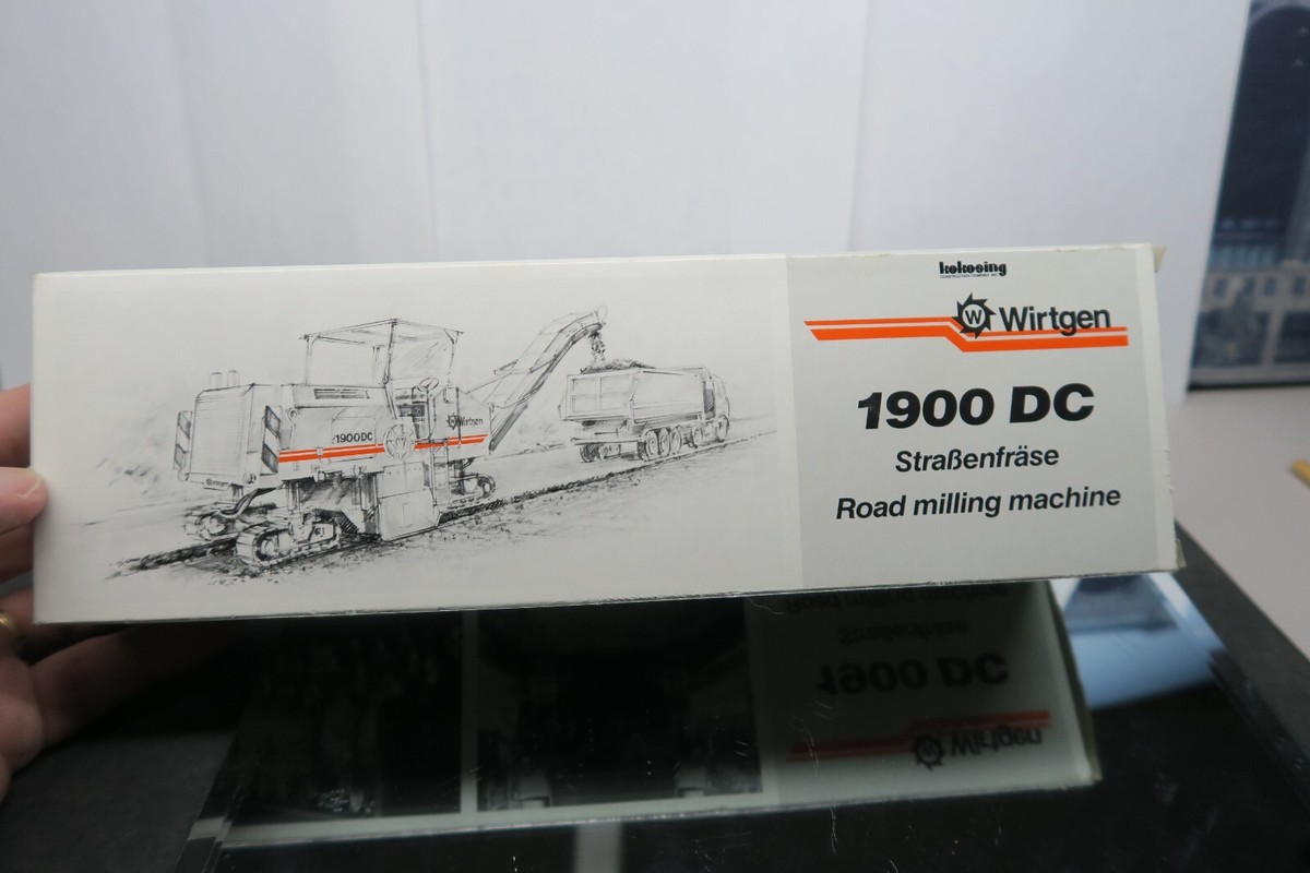 Wirtgen 1900DC 1/50◆NZG ドイツ製 ダイキャスト ミニカー Amazon.com: NZG for Wirtgen 1900 DC Road Milling Machine