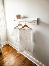 Boho Lace flower girl dress, Sizes 2T-6, First Communion Dress, Baptism, Special