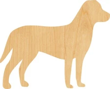 Chesapeak Bay Retriever Laser Cut Out Wood Shape Craft Supply - Woodcraft Cutout