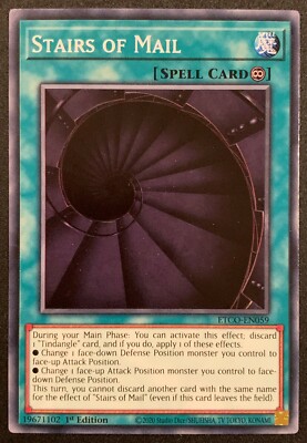Stairs of Mail | ETCO-EN059 | Common | 1st Edition | Eternity Code | YuGiOh