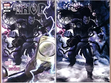 THOR #6 GREG HORN EXCLUSIVE TRADE/VIRGIN VARIANT SET MARVEL 2020 NM