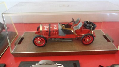Lot De 7 Voitures Miniatures Anciennes, échelle 1:43 Et 1:24, Citroën, Fiat, Bugatti, Jaguar