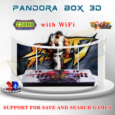 NEW Pandora Box Arcade Console Double Sticks 23000 Games 3D WiFi Retro Games