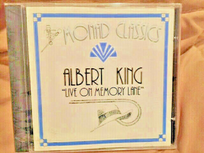 BRAND NEW: Albert King Live on Memory Lane (CD, Monad Recs., 1995) blues