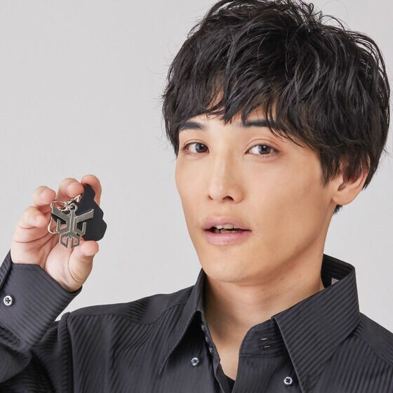 Kamen Rider Kuuga Kuuga Mark Leather Keychain Bandai Japan limited