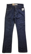 NEW Levi's 511 Slim Boys 14 27/27 Dark Wash Blue Jean Pants Denim Straight Leg