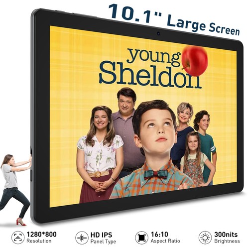 2025 Android 15 Tablet 256GB ROM (1TB TF) 14inch 5G WiFi 8000mah Dual Camera LCD - Picture 20 of 36