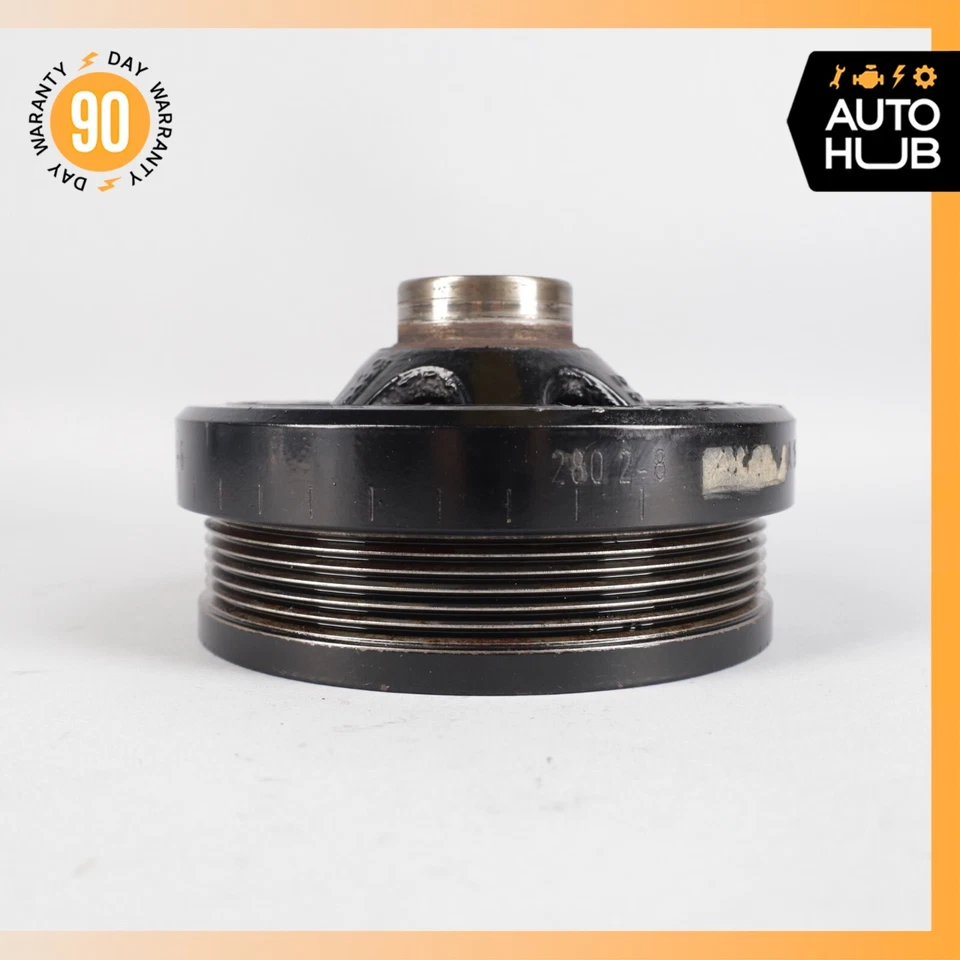 07-15 Mercedes W216 CL63 E63 SLS AMG eje de manivela polea amortiguador armónico fabricante de equipos originales Foto 2 de 4