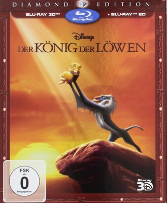 Der König der Löwen (Diamond Edition) 3D und 2D  Neu  im Schuber