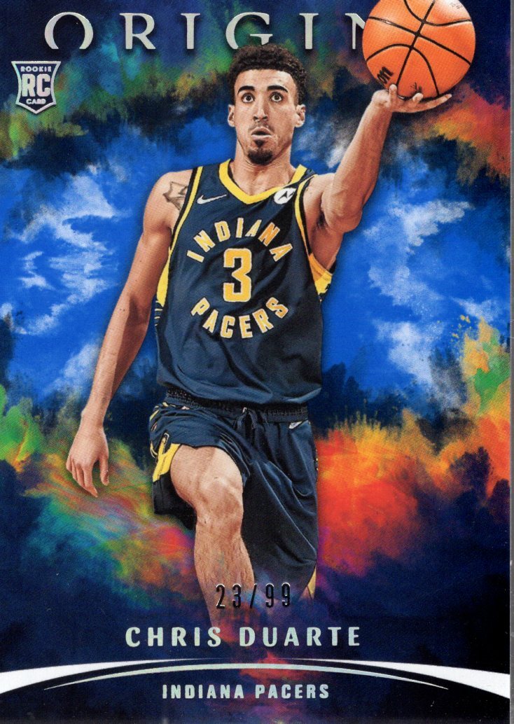 2021-22 Panini Origins Blue #63 Chris Duarte /99 - NM-MT