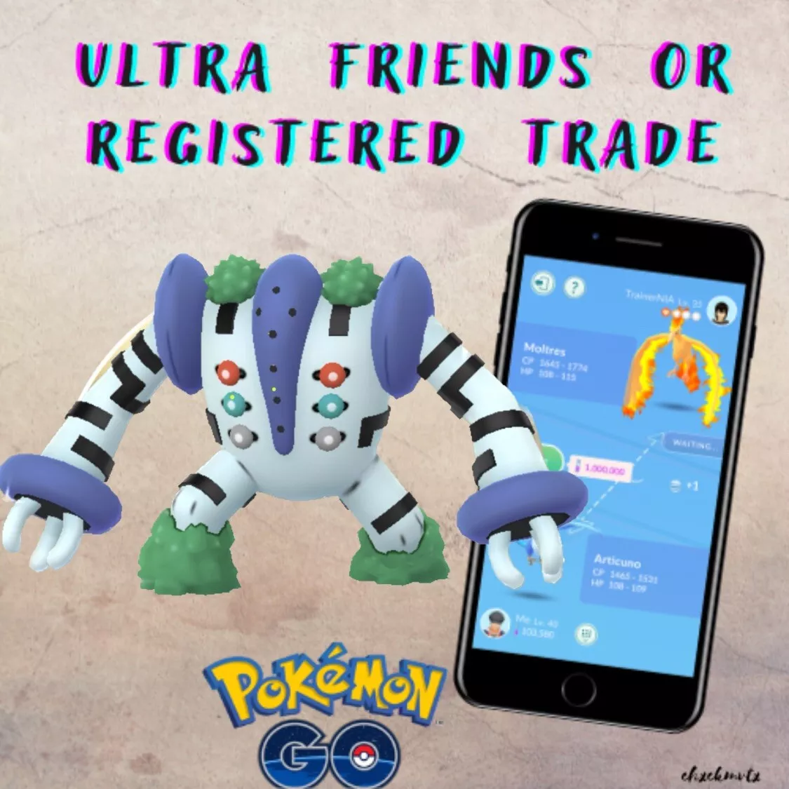 Regigigas Pokemon Trade Go