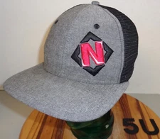 "NVOLVED" HAT BLACK/GRAY EMBROIDERED LETTERING SNAPBACK ADJUSTABLE VGC 5U