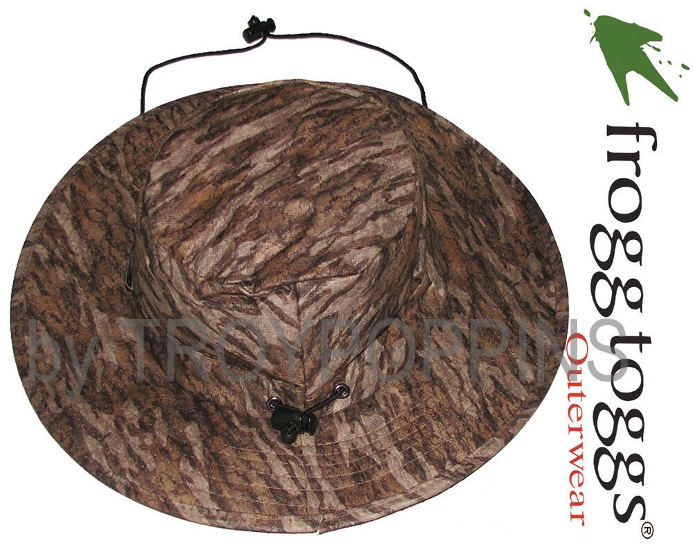 1FTH103 ADULT FROGG TOGGS BOONIE CAMO HAT RAIN SUN GEAR FISHING HUNTING WEAR eBay