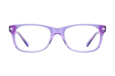 Skechers SE 1627 081 Crystal Purple Kids Plastic Eyeglasses Frame 49-16-130