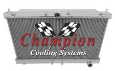 1995 1996 1997 1998 Eagle Talon 3 Row Aluminum Champion Wr Radiator Cc2024