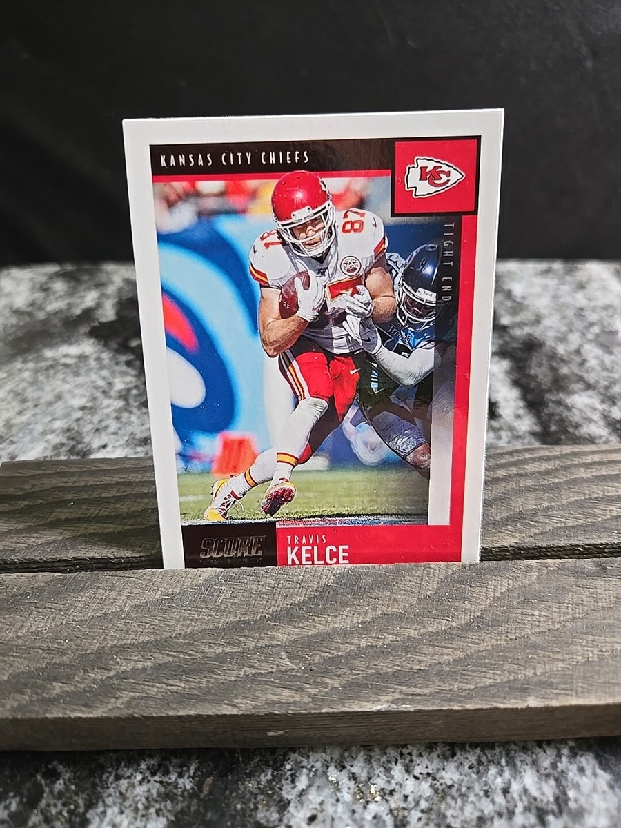 2020 PANINI SCORE TRAVIS KELCE CARD KANSAS CITY CHIEFS
