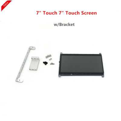 7'' Touch Screen + Bracket For Raspberry Pi Ackerman Differential 4WD Robot Car