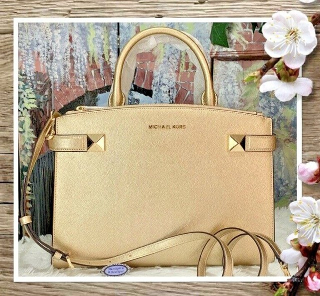 pale gold michael kors bag