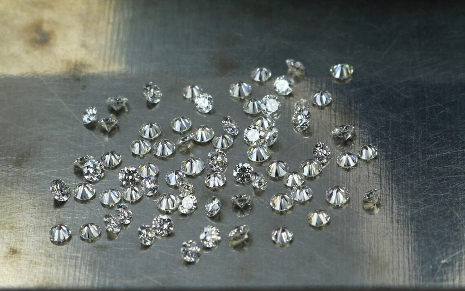 0.80 To 2.00 MM Lab Grown Loose White Diamond Round Cut Lab Creted Diamond Q102 - Image 3 of 4