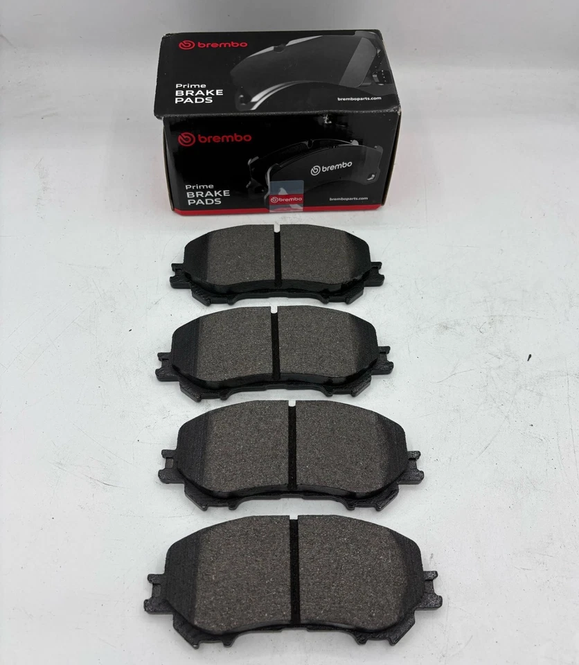 PASTIGLIE PATTINI FRENO ANTERIORI E POSTERIORI BREMBO NISSAN QASHQAI J11 KADJAR - Immagine 2 di 4