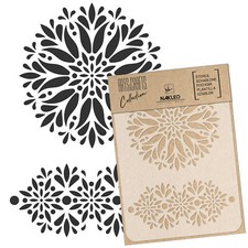 Painting Stencil // craft  scrapbooking // FLORAL MANDALA