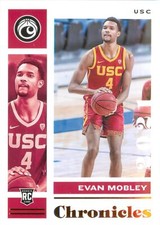 Evan Mobley RC 2021 Chronicles Draft Picks Rookie Card #2 Bronze Parallel