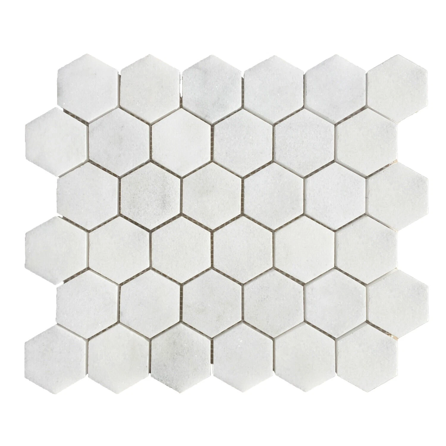 Hojas de Azulejo De Mosaico de mármol Hexagonal Tiles