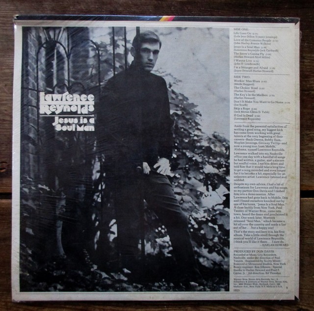 Lawrence Reynolds Jesus Is A Soul Man