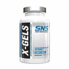 SNS Serious Nutrition Solutions X-Gels Arachidonic Acid for Muscle 100 Softgels