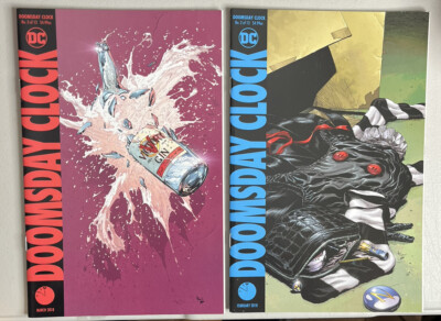 DOOMSDAY CLOCK #2,3 NM 2018 set/lot DC  Gary Frank - Watchmen sequel