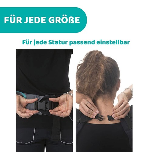Chicco Ergonomische Babytrage Myamaki Fit Tragetuch für Babys und Kleinkinder - Bild 5 von 12