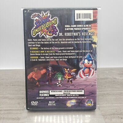 Sonic Underground Dr Robotniks Revenge DVD Kids Family Movie 843501000021