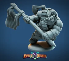 Dwarven Bannerman by Epics N Stuffs | D&D | DnD | Print on Demand