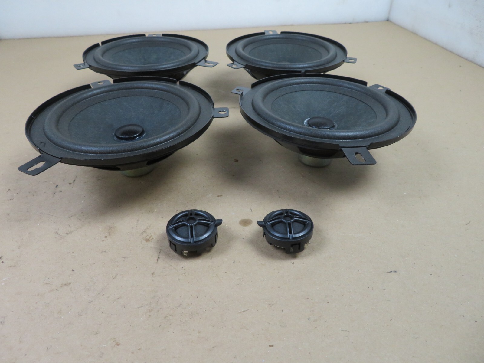 2014-2017 MASERATI GHIBLI 3.0L DOOR PANEL SOUND AUDIO SPEAKER SET OF 6 OEM