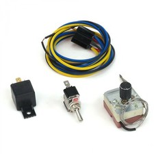 Universal Radiator Cooling Fan Adjustable Mechanical Temp Control Switch Gm Ford