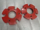 FARMALL A-B-C-H-SUPER C. PAIR OF FRONT WHEEL WEIGHTS 6788D.