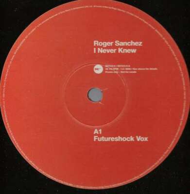 Roger Sanchez - I Never Knew 12'' Promo Vinyl Schallplatte 102747