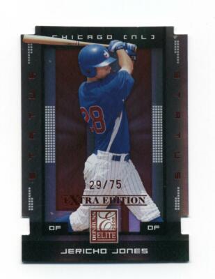 2008 Donruss Elite Extra Edition Status Jericho Jones Rookie (Cubs) # 29/75