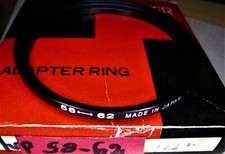 Bower Stepping Ring Metal 58-62mm 58mm Lens to 62mm Filter NEW 