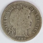 1899 S Barber Dime