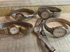 Lot Of 5 Vintage Ladies Watches  For Use, Scrap Or Repurpose