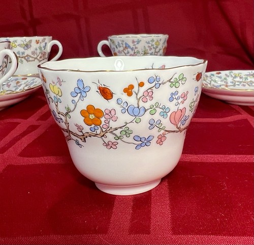 VINTAGE SPODE SHANGHAI R5321 TEACUP & SAUCER SET: MULTIPLE AVAILABLE - Picture 21 of 24