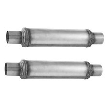 2.25 Exhaust Muffler 2.25 Inletoutlet Exhaust Muffler 2.25in-2pcs