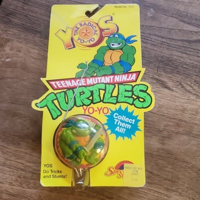 Vintage 1989 Teenage Mutant Ninja Turtles Spectra Star Radical Yo-Yo New